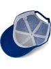 styleBREAKER Leinen Cap in Royalblau