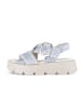 Gabor Plateau Sandalen in blau
