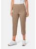 GOLDNER Trageangenehme 7/8-Rippenhose in sand