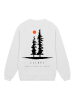 F4NT4STIC Sweatshirt Escape Discover the World Pinetree in off-white