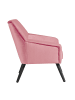 others SESSEL Kachka Bezug Samtvelour Buche schwarz / rosé