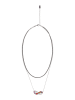 grassland Women Necklace With Lobster Clasp in Silver Multicolor