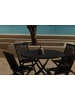 ebuy24 Schwarz 120 x 120 cm