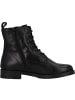 Palado Schnürstiefeletten Chalki in Schwarz (Glatt)