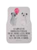 Mr. & Mrs. Panda Fußmatte Auto Koala Luftballon mit Spruch in Grau Pastell