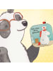 Mr. & Mrs. Panda Bierdeckel Einhorn Krankenschwester Design mit ... in Weiß