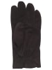 CASH-MERE.CH Ziegen Wildlederhandschuhe mit Kaschmirfutter in Schwarz