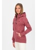 alife and kickin Kapuzensweatjacke YasminAK B in cranberry juice melange