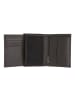 oxmox Leather Geldbörse RFID Schutz Leder 13 cm braun-freedom anchor