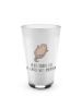 Mr. & Mrs. Panda Glas Otter Umarmen mit Spruch in Transparent