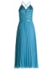Vera Mont Abendkleid mit Stickerei in Shiny Bluestone