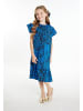 faina Mädchen (Kids) Kleid in Blau Schwarz