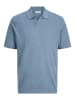 JACK & JONES PLUS Poloshirt in Blue Mirage