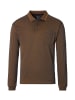 Redmond Langarmpoloshirt in Gelb