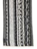 Carlo Colucci KnittedScarf Carsaniga in Schwarz / Weiß