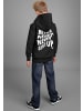 Kangaroos Kapuzensweatshirt in schwarz