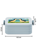 Mr. & Mrs. Panda MEPAL Bentobox Pinguine Kuss Design ohne Spruch in Blau Pastell