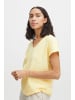 b.young Kurzarmbluse BYFALAKKA VNECK BLOUSE - 20812959 in gelb