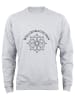 Cotton Prime® Sweatshirt Steuerrad in Grau-Melange