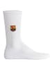 FC Barcelona Socken 5er Pack in Weiß/Schwarz/Grau/Blau/Fuchsia