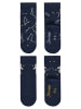Sterntaler Socken 6er-Pack Ringel in silber mel.