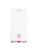 Blond Amsterdam Notizblock Rosa Stuff in Rosa - 20 x 10cm