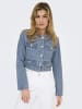 ONLY Jeansjacke für Damen in mittelblau