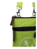 SCHIETWETTER Messenger Bag "Ankerliebe" in lime