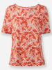 WITT WEIDEN Shirt in papaya-apricot-bedruckt