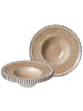 Ritzenhoff & Breker 6er Set Gourmetteller Natura in ø 28 cm in Creme