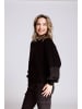 ZHRILL Sweatshirt ZHMAREEN LUREX BLACK in BLACK