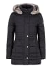 Betty Barclay Outdoorjacke mit abnehmbarer Kapuze in Schwarz