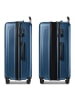 Redolz Essentials 14 4 Rollen Trolley L 77 cm mit Dehnfalte dark blue metallic