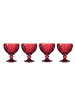 Villeroy & Boch 4er Set Sektschalen Boston Coloured in 398 ml in Rot