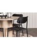 ebuy24 Esszimmerstuhl Polly Schwarz 2er Set
