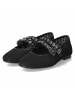 Tamaris Spangenballerinas in schwarz