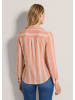 MADELEINE Streifenbluse in puderrosé / apricot / multicolor