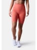 CLN Athletics Shorts Bike Pocket Shorts in coral