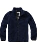 Brandit Jacke "Teddyfleece Jacket" in Blau