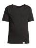 New Life T-Shirt TEE - CREW NECK PATCH POCKET in Schwarz