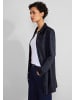 Street One Long Velours Jacke in Blau