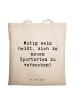 Mr. & Mrs. Panda Umhängetasche Spruch Neue Sportart versuchen mi... in Creme