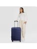 Franky London 4 Rollen Trolley M 65 cm mit Dehnfalte dark blue