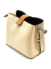 Florence Florence Schultertasche Leder beige, natur ca. 25cm