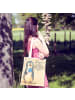 Mr. & Mrs. Panda Strandtasche Pinguin Lolli Design mit Spruch in Weiß