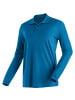 Maier Sports Ulrich L/S He-Polo 1/1 Arm in Blau3047