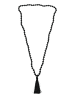 collezione alessandro Lange Kette " Dehli " in schwarz