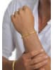 KUZZOI Armband 925 Sterling Silber Twisted in Gold