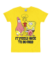 Logoshirt T-Shirt Spongebob in kanariengelb