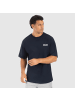 SMILODOX Unisex T-Shirt Cyris in Marineblau